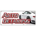 Signmission AUTO DETAILING BANNER SIGN car wash wax signs carwash B-96 Auto Detailing